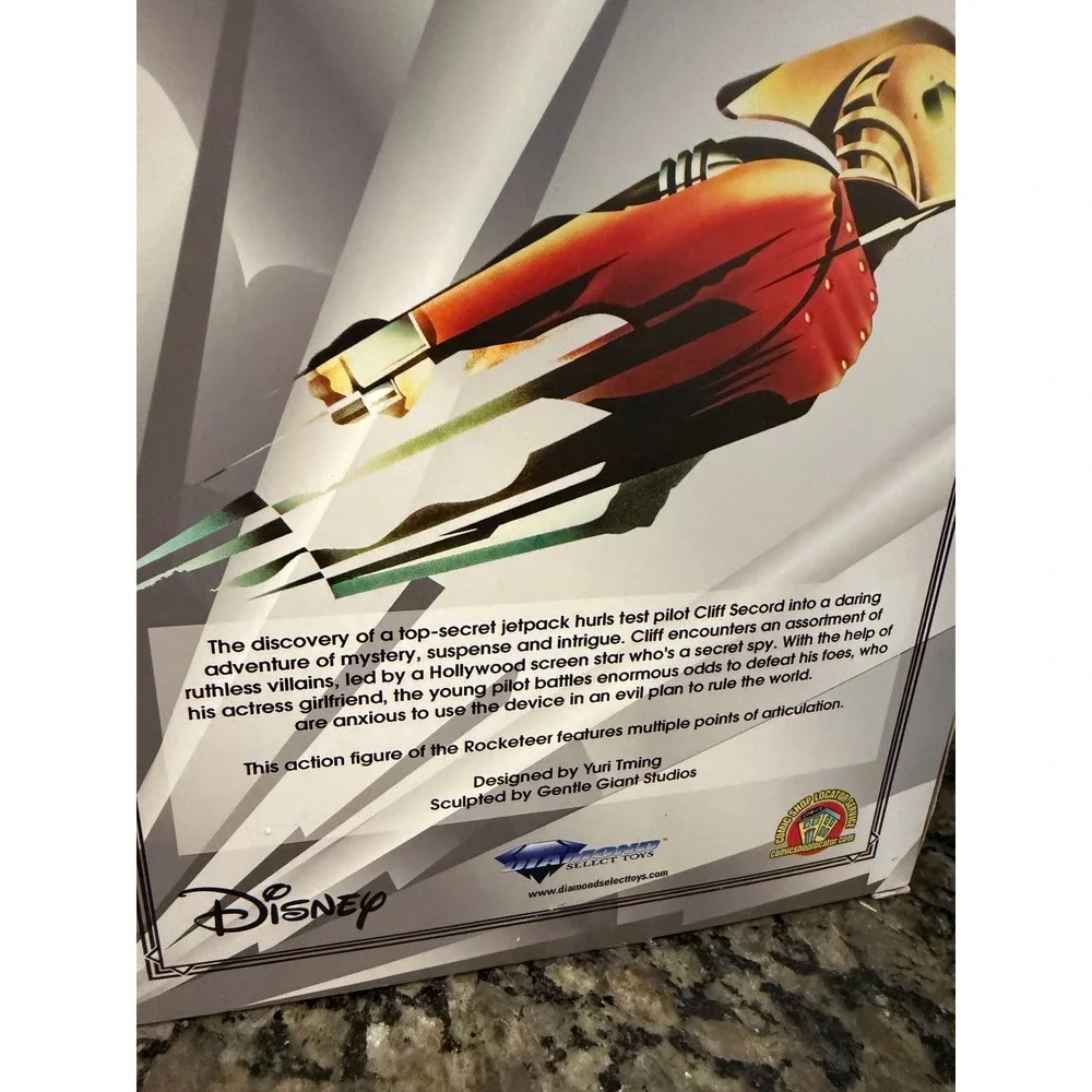 Diamond Select Disney The Rocketeer Action Figure Walgreens Exclusive New